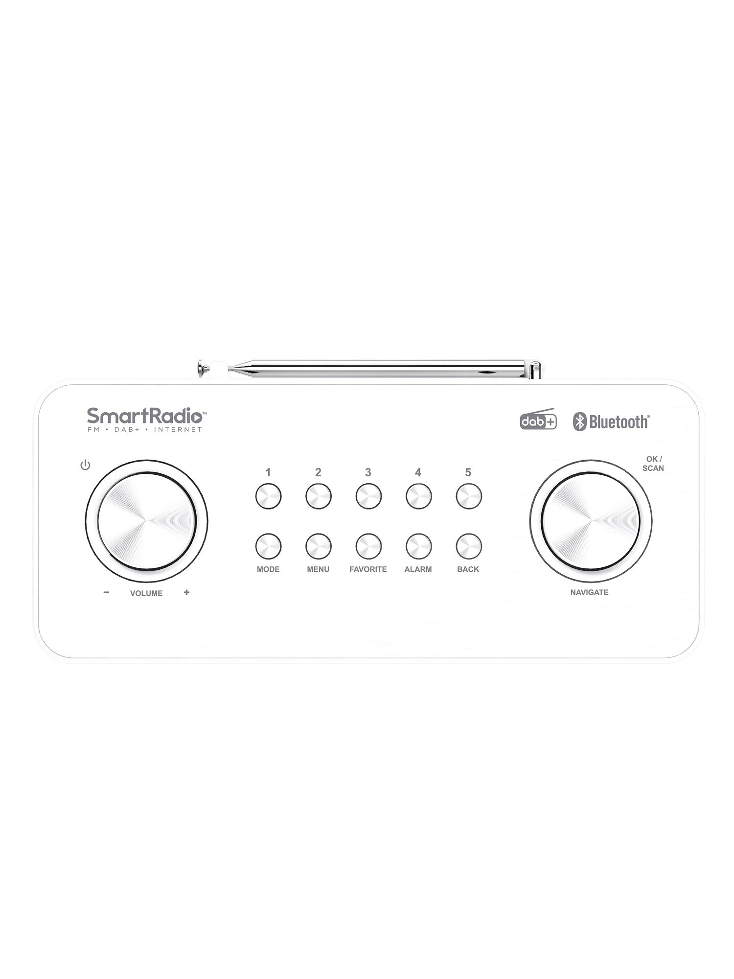 CR-ST100S-W KENWOOD Audio system top view