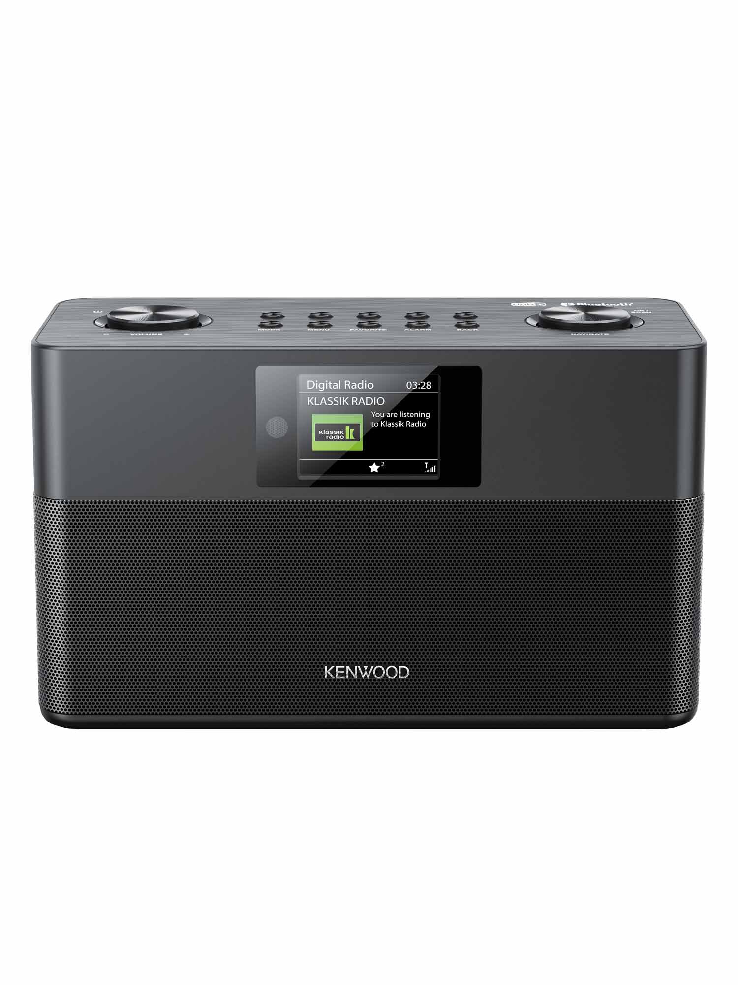 KENWOOD CR-ST80DAB-B Compact DAB+/FM Radio front view