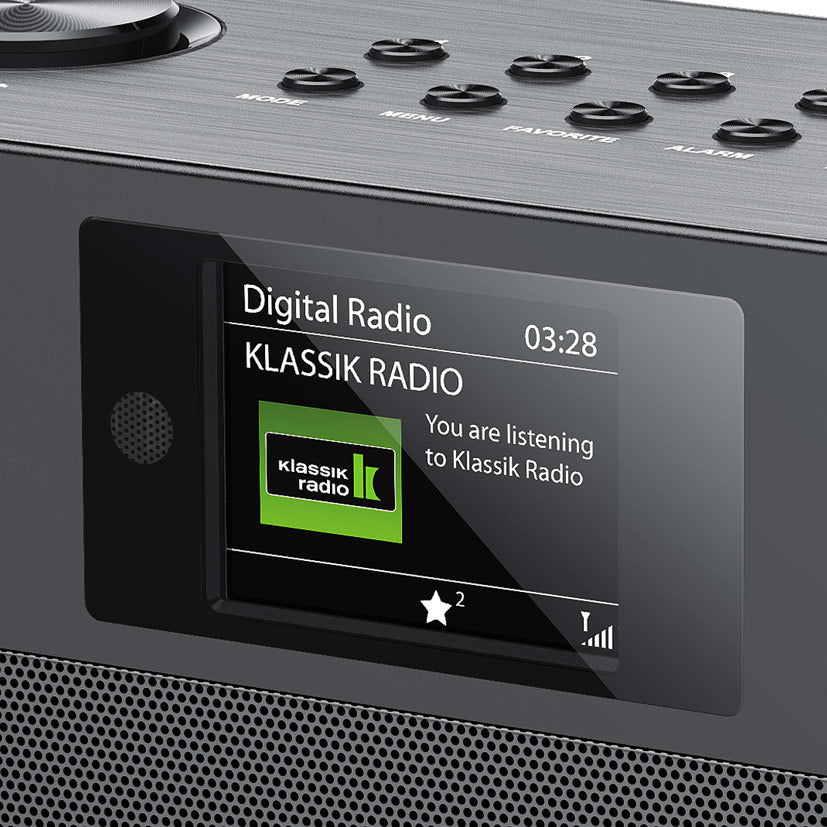 CR-ST80DAB-B KENWOOD DAB+ Radio