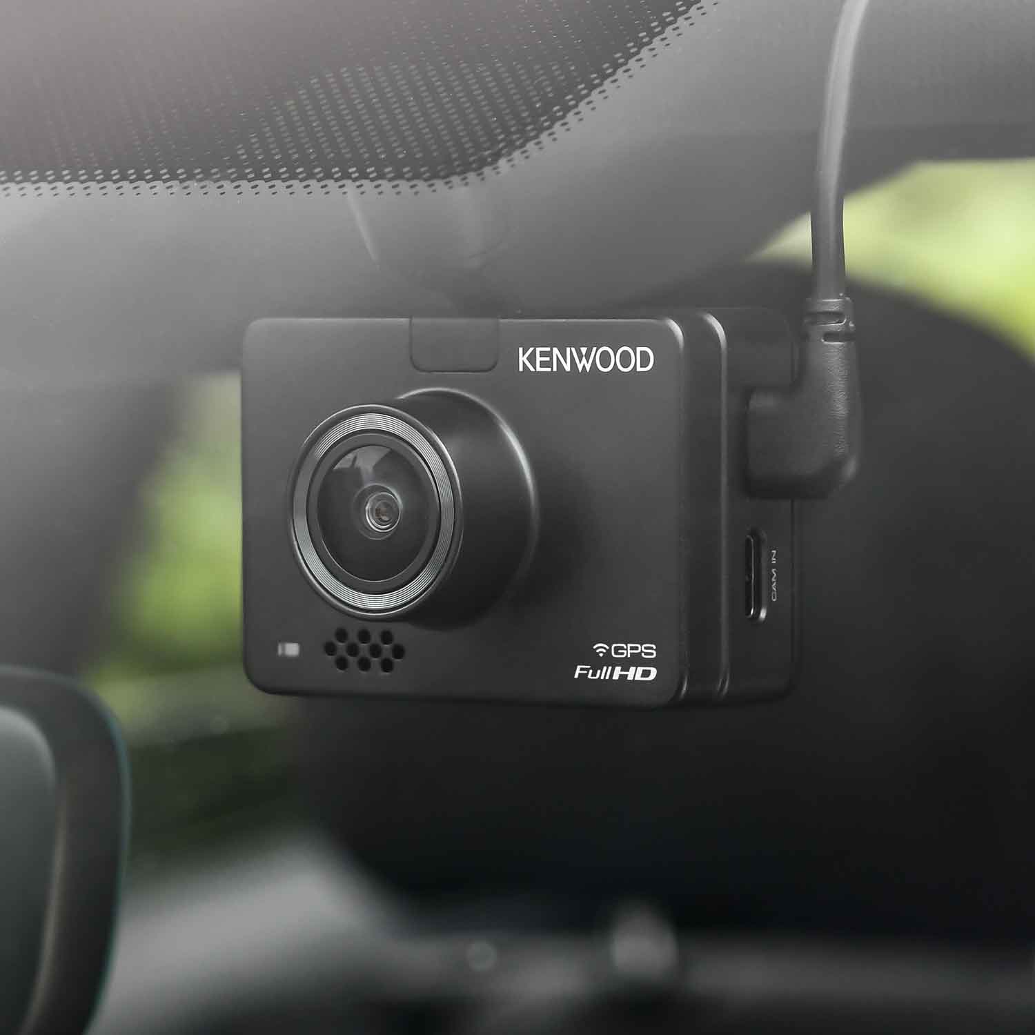 DRV-A310W Compact Full-HD Dash Cam, 2.0" LCD Screen, 32GB SD-Card