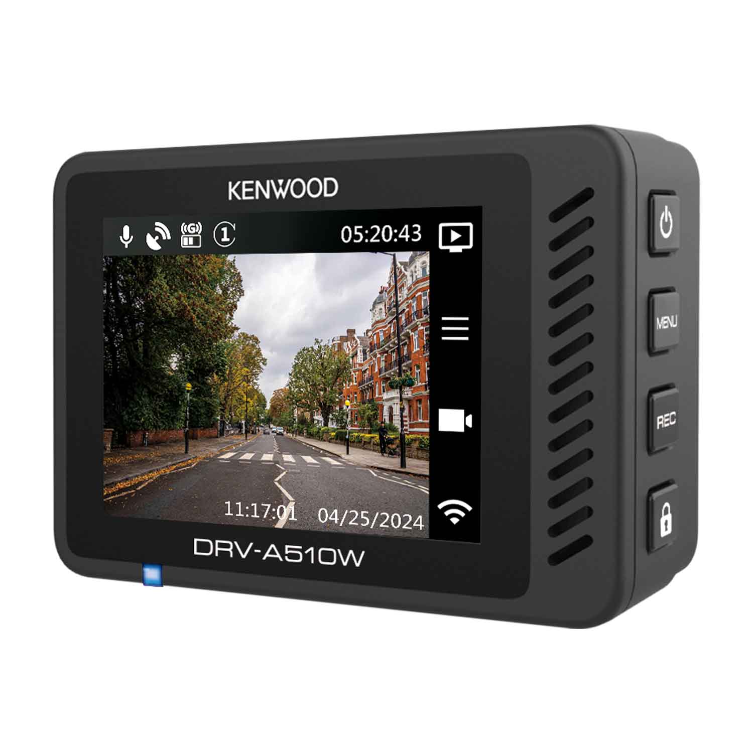 DRV-A510W 2" display kenwood dash cam