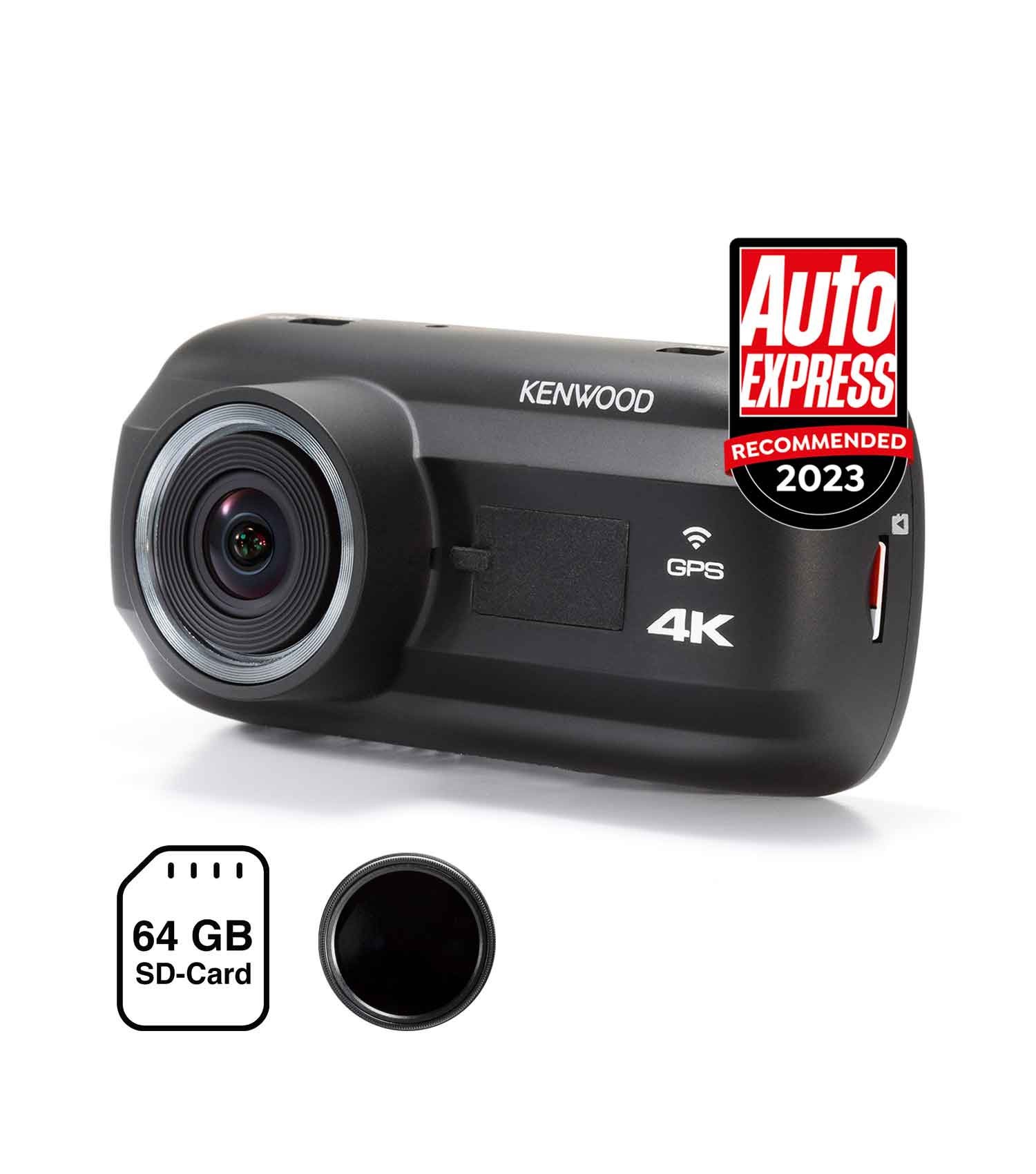 Cams Top of dash - the Dash – range cam DRV-A601W 4K | HD Audio Ultra KENWOOD