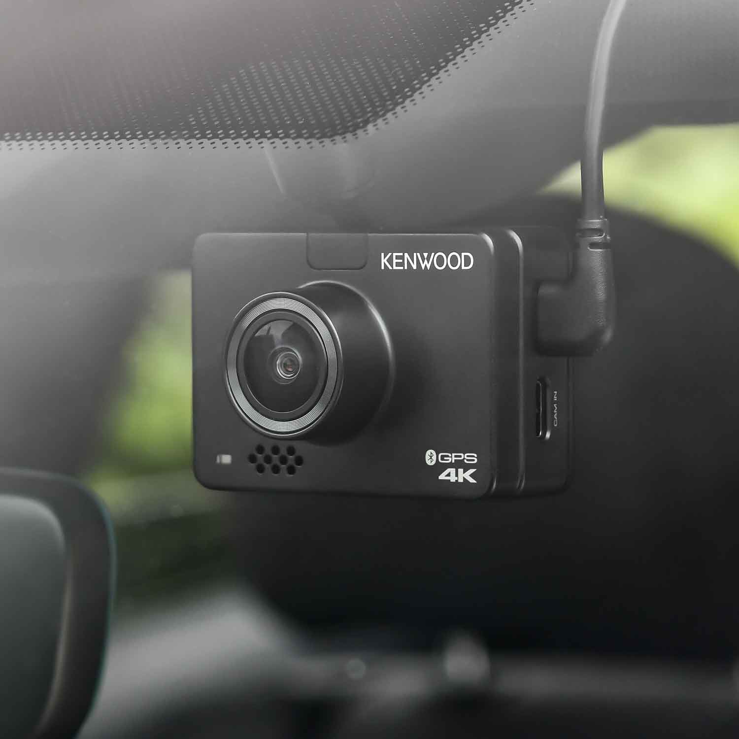 DRV-A610W Compact 4K Ultra-HD Dash Cam, 2.0" LCD Screen, 64GB SD-Card
