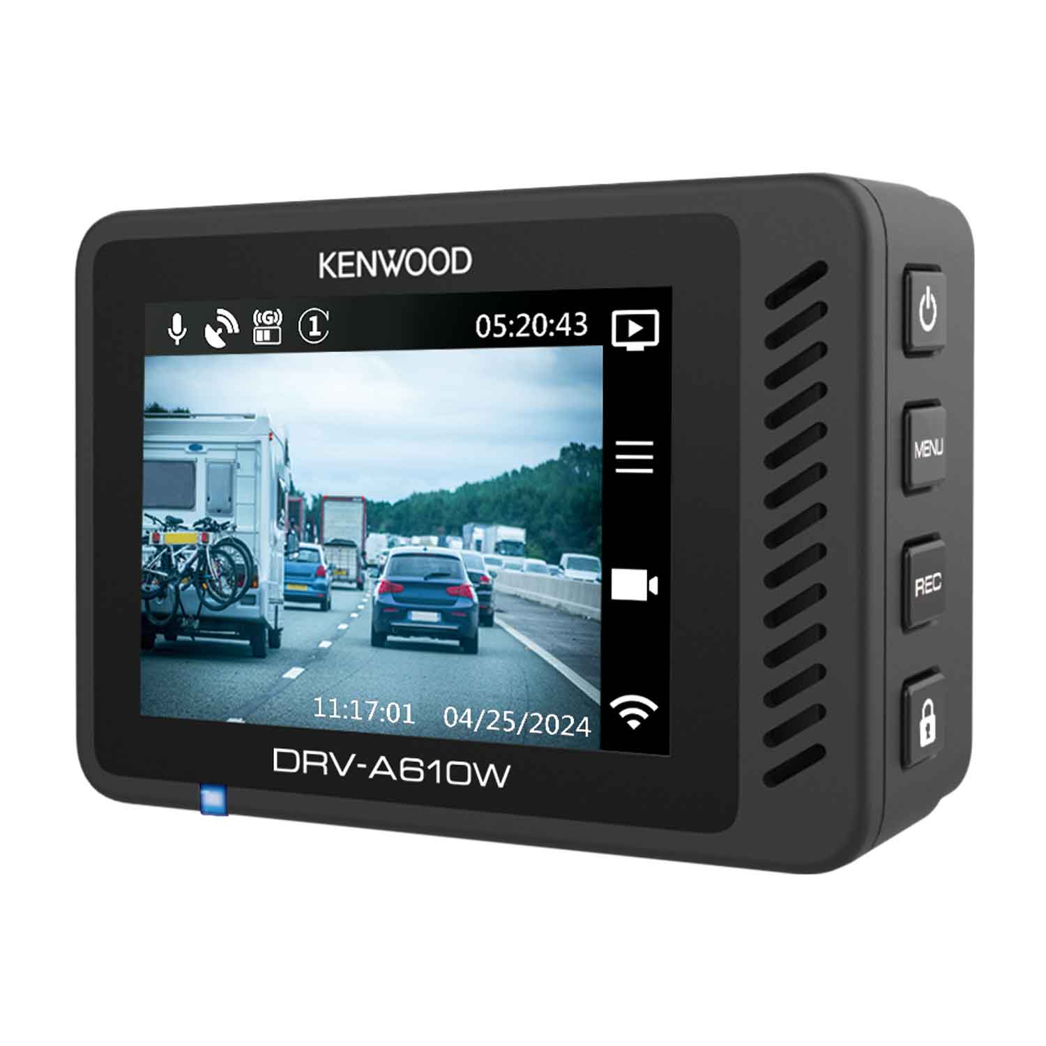 DRV-A610W 4K Ultra-HD dash camera 2" full colour display