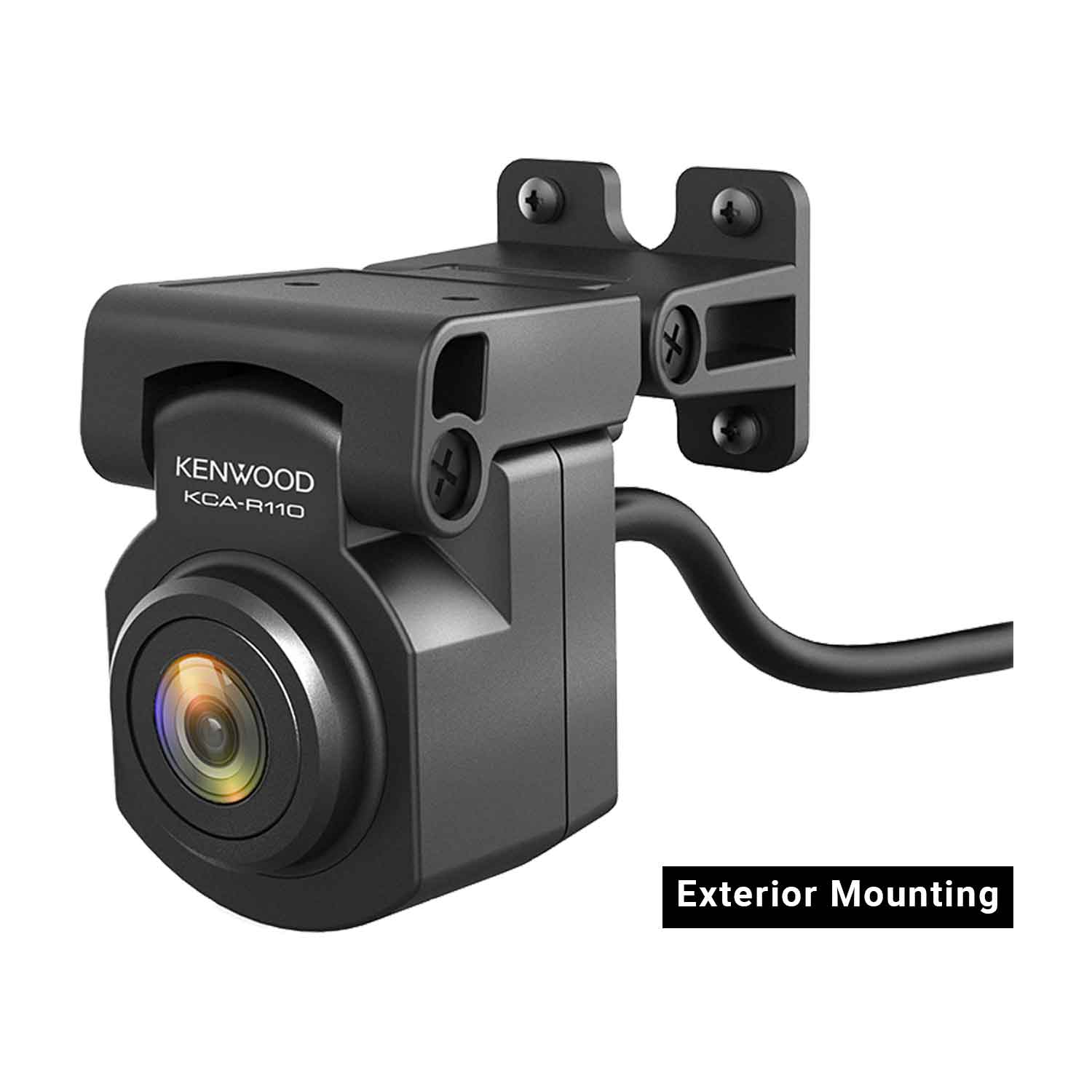 KCA-R110 KENWOOD waterproof rear-view dash camera installation
