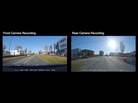 KCA-R200 (Older Dash Cams Gen 1) Full HD Rear-View Internal Window Camera - Compatible Gen1 DRV-A601W