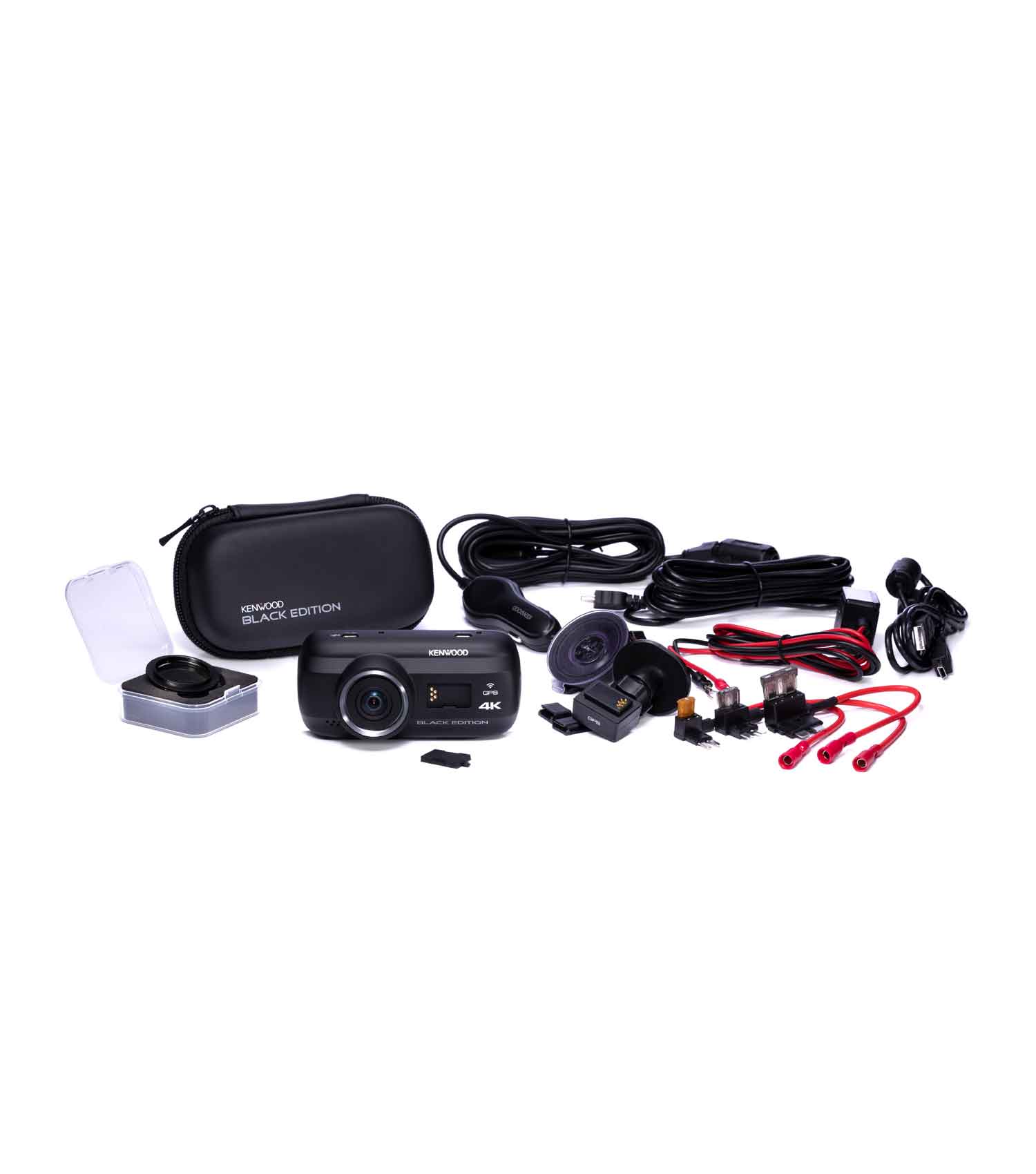 Black Edition DRV-A601W 4K DashCam, Auto Stop/Start Hardwire Kit – KENWOOD  Audio