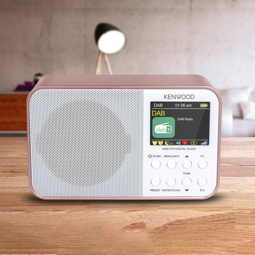 CR-M30DAB-R KENWOOD Portable DAB Radio