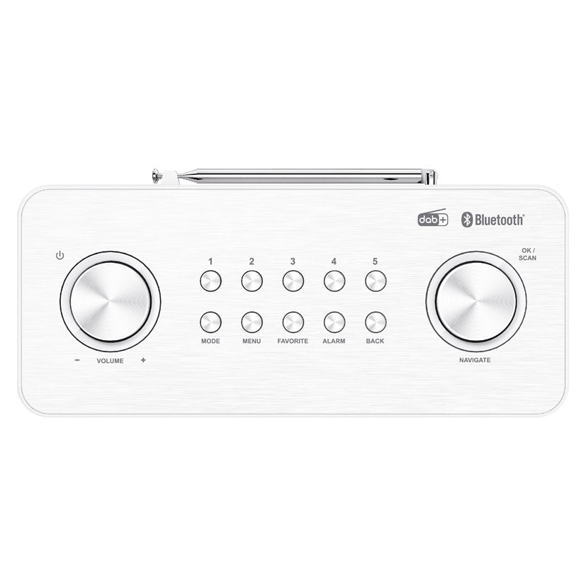 CR-ST80DAB-W KENWOOD Bluetooth Music Streaming
