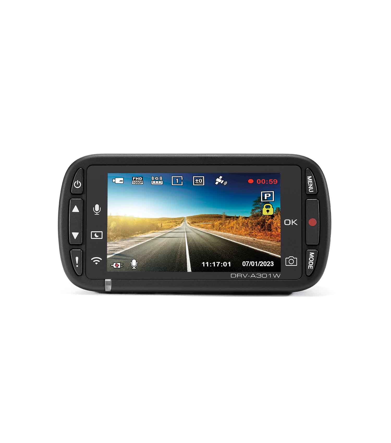 DRV-A301W - Full HD dash cam with wide viewing angle – KENWOOD Audio 