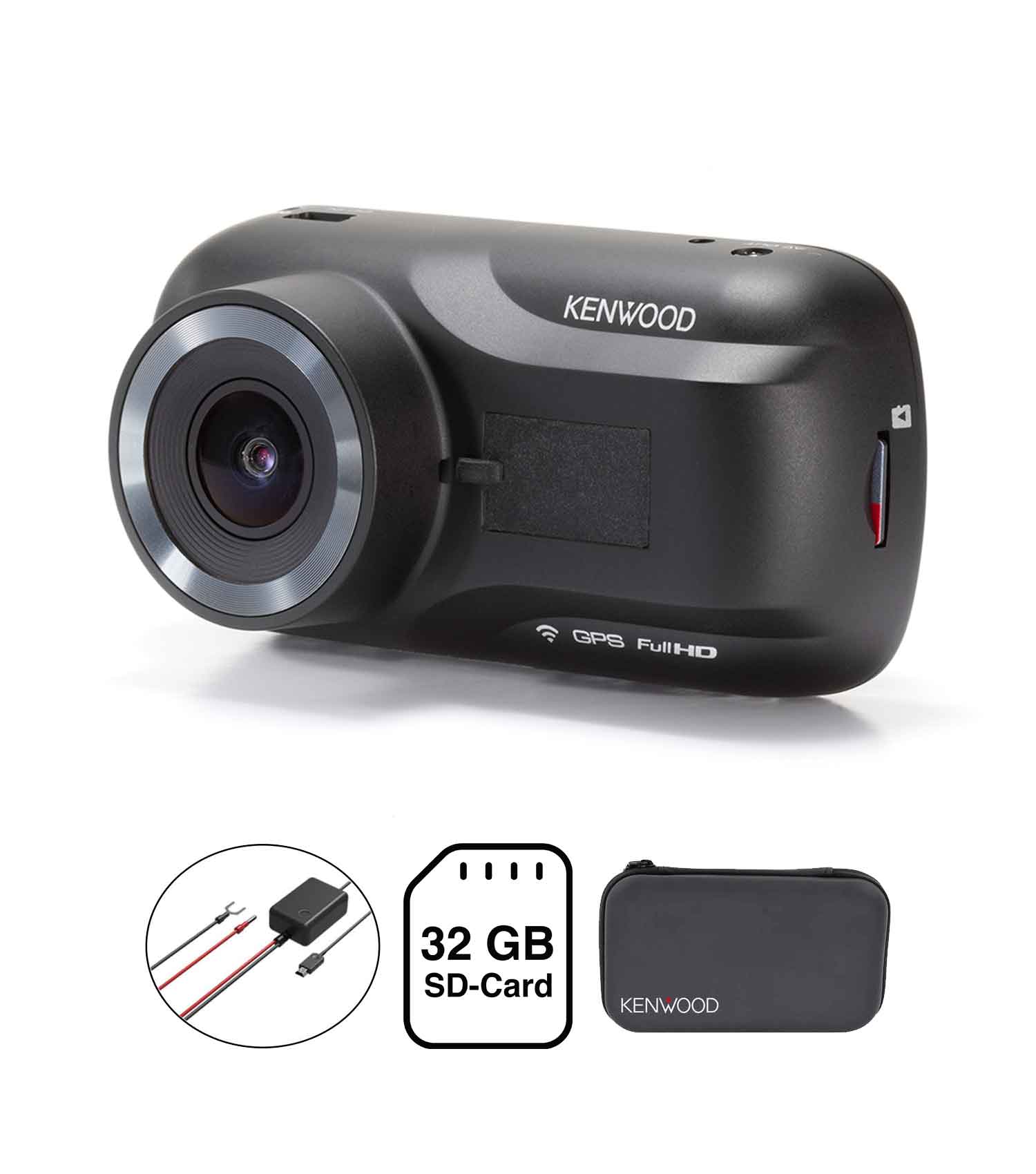 KENWOOD 301 Pro Driver Bundle 2 Dash Camera Bundle