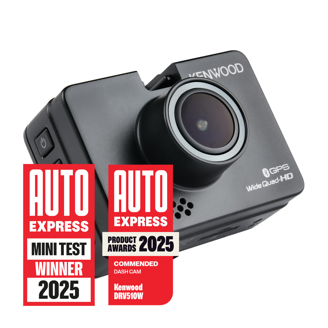 DRV-A510W NEW Compact 2K Wide Quad-HD Dash Cam, 2.0&quot; LCD Screen, 32GB SD-Card