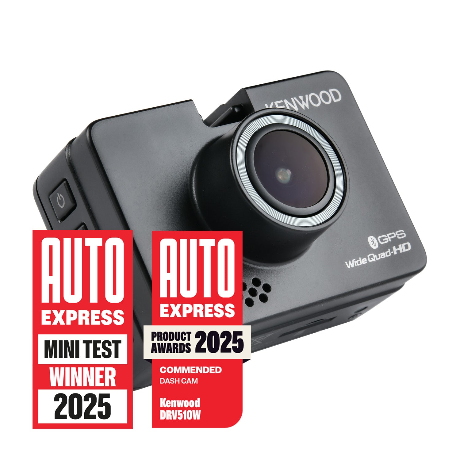 DRV-A510W NEW Compact 2K Wide Quad-HD Dash Cam, 2.0&quot; LCD Screen, 32GB SD-Card