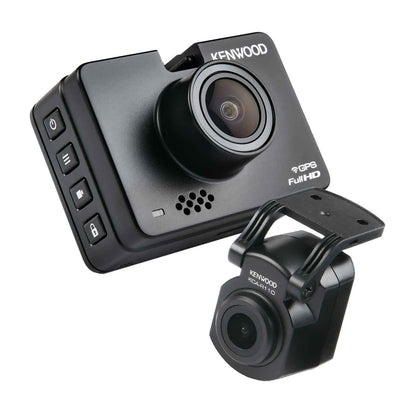 DRVA310R110 NEW Full-HD Front &amp; Full-HD Waterproof Rear-View Dash Cam Bundle Incl 32GB SD-Card