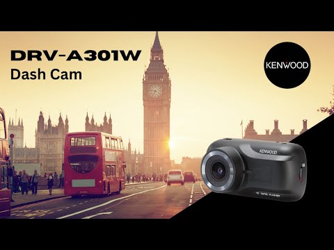KENWOOD DRV-A301W dash cam video