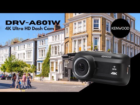 KENWOOD DRV-A601W 4K Ultra HD Dash Cam Video